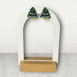 Christmas Tree Stud Small Earring